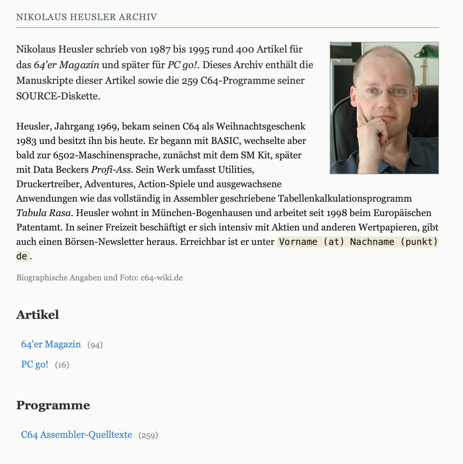 Screenshot des Heusler-Archivs auf pagetable.com